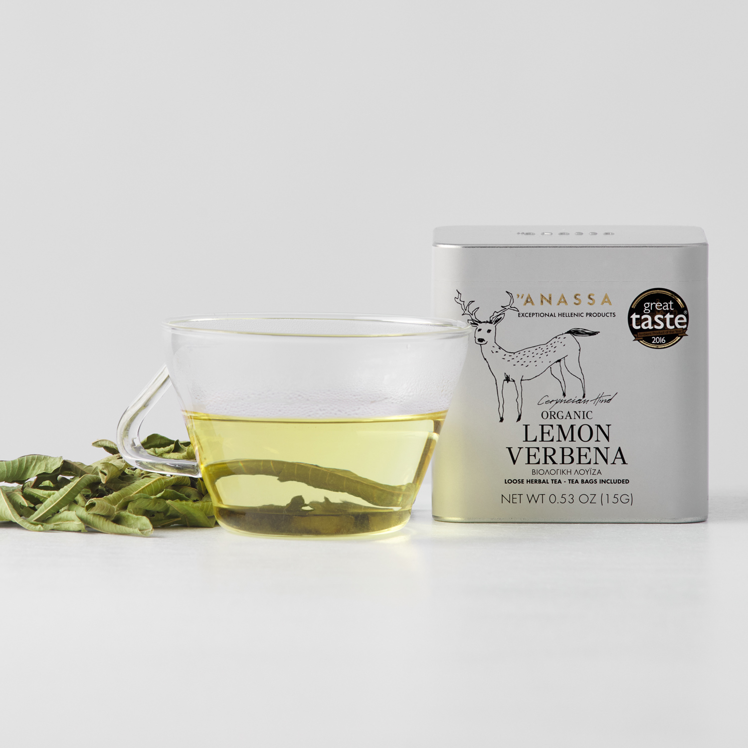 Anassa - Organic Lemon Verbena - Tin Box 15 g