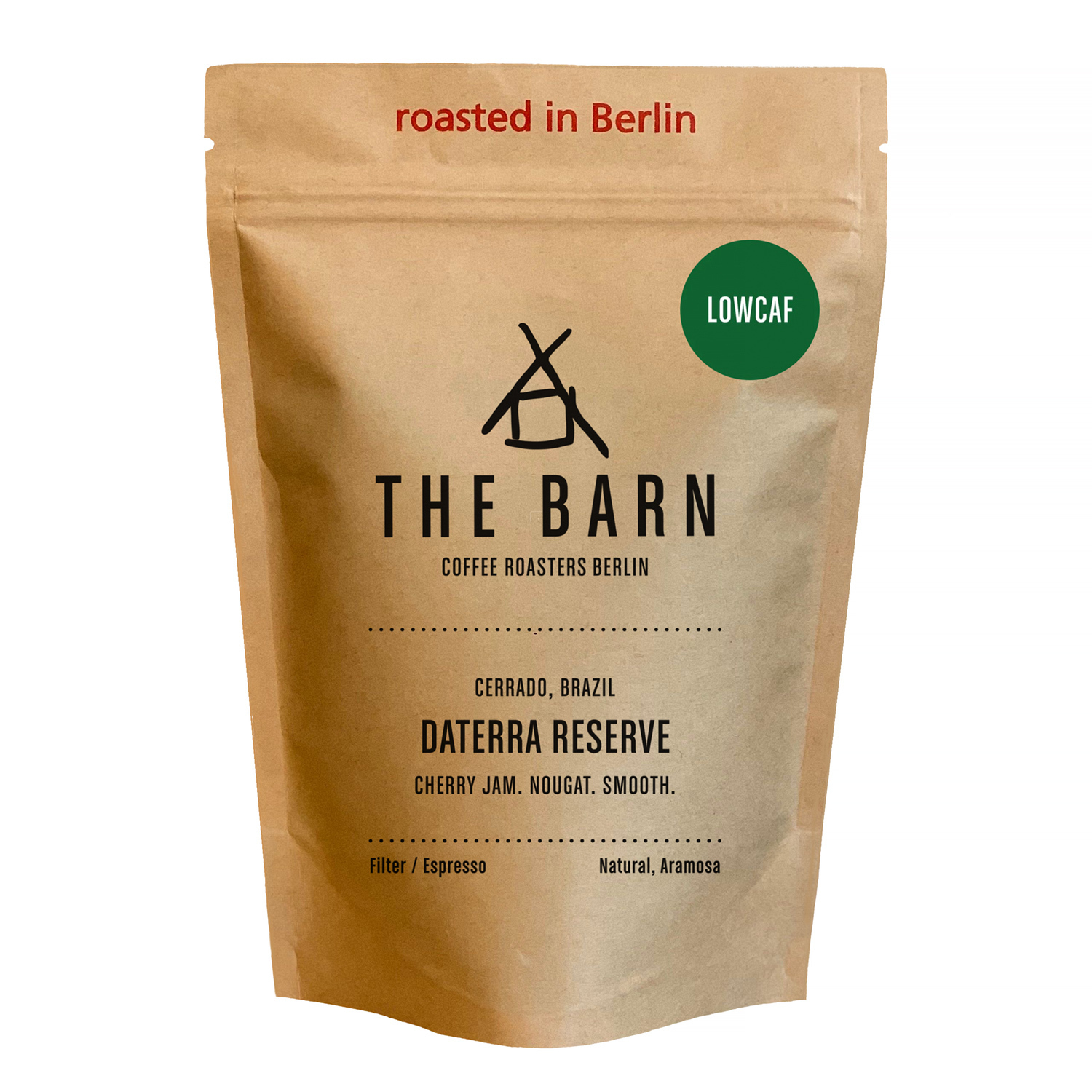 The Barn - Brazylia Daterra Reserve LOW-CAF Omniroast 250g