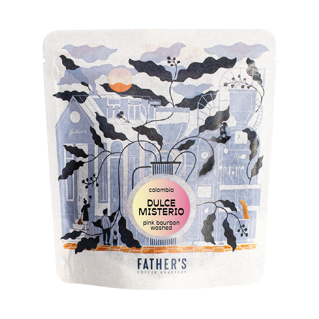 Father's Coffee - kawa ziarnista Kolumbia Dulce Misterio Pink Bourbon Washed Filter 250 g