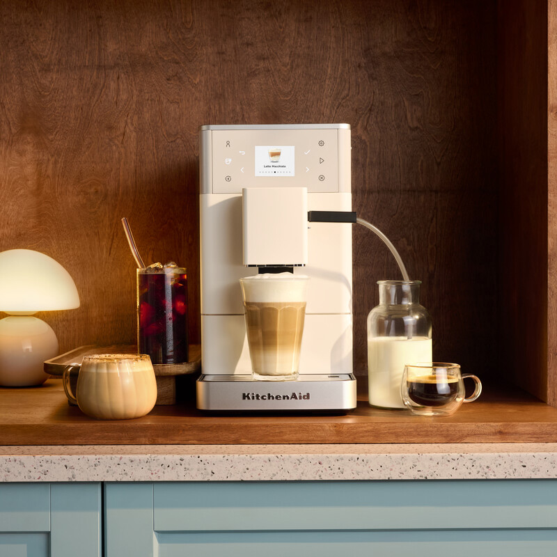 KitchenAid - Automatic Espresso Machine KF3 porcelain