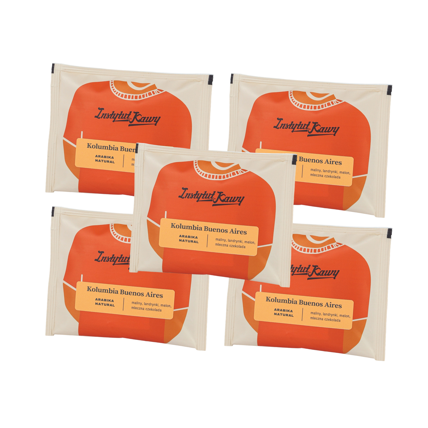 Instytut Kawy - kawa w saszetkach Kolumbia Buenos Aires Filter - 5x1 saszetka 12 g