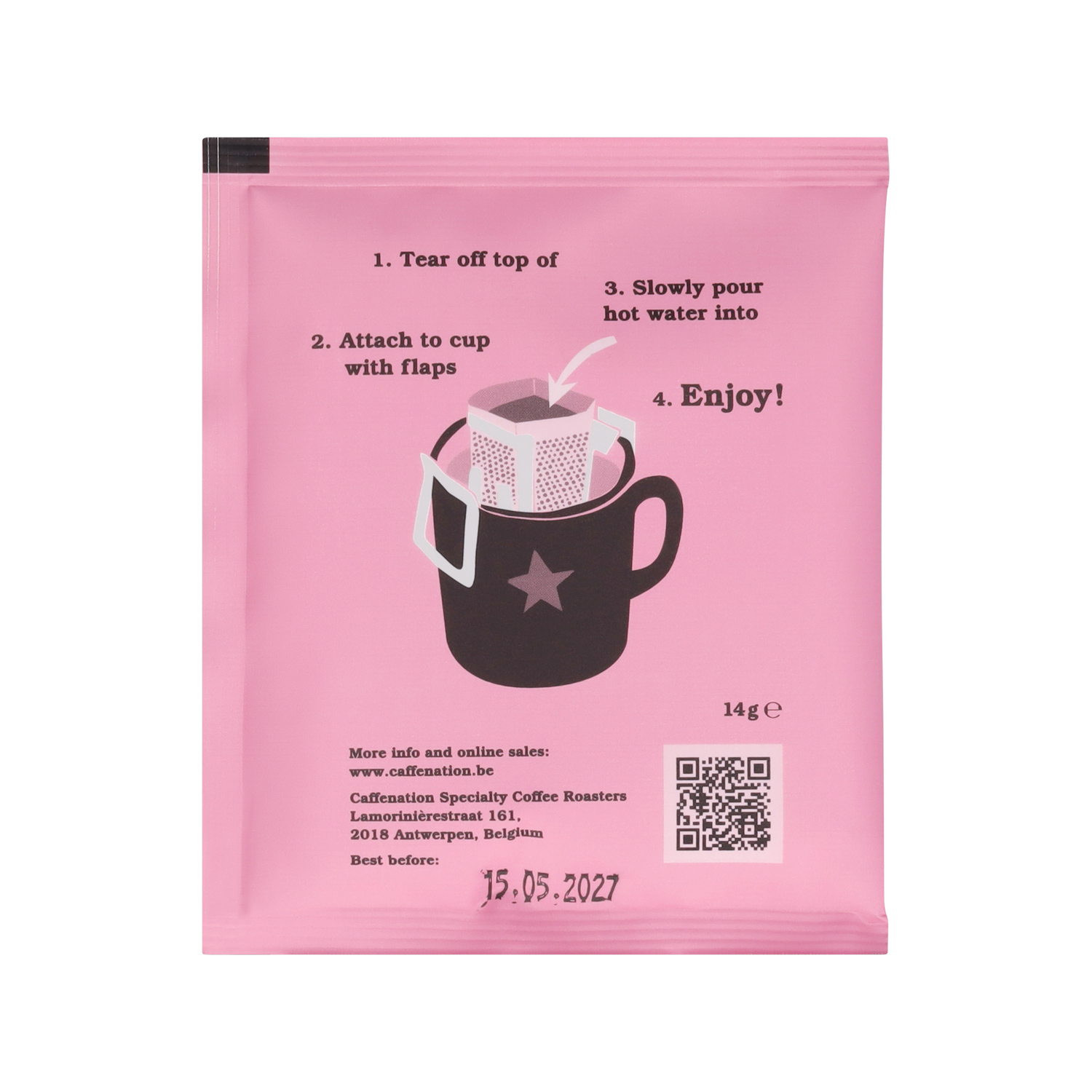 Caffenation - Colombia Miss XX Natural - 10 Sachets 14 g
