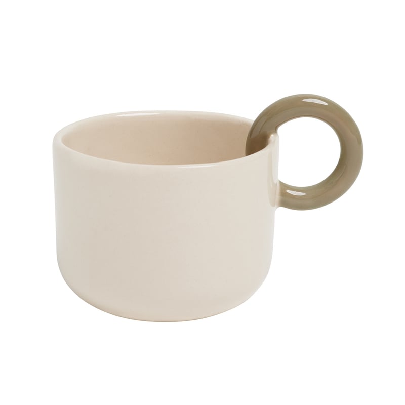 Ceramics 36 - 365 Ceramic Cup 200ml Green Cup Holder