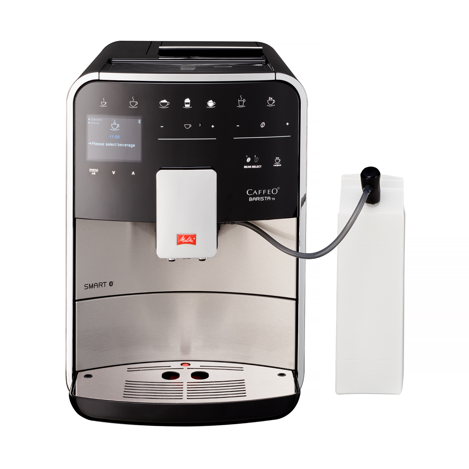 Melitta Barista TS Smart PLUS Stal nierdzewna - Ekspres ciśnieniowy