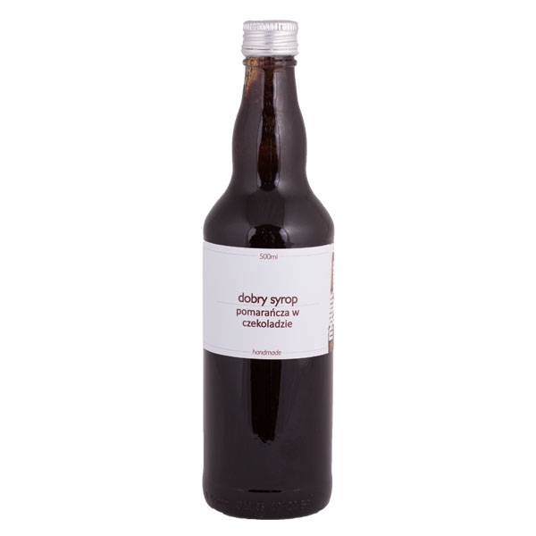 Mount Caramel Dobry Syrop - Pomarańcza w czekoladzie 500 ml