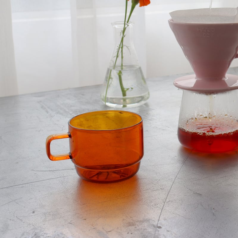 Hario - Colors Stacking Mug Cup Amber 300ml