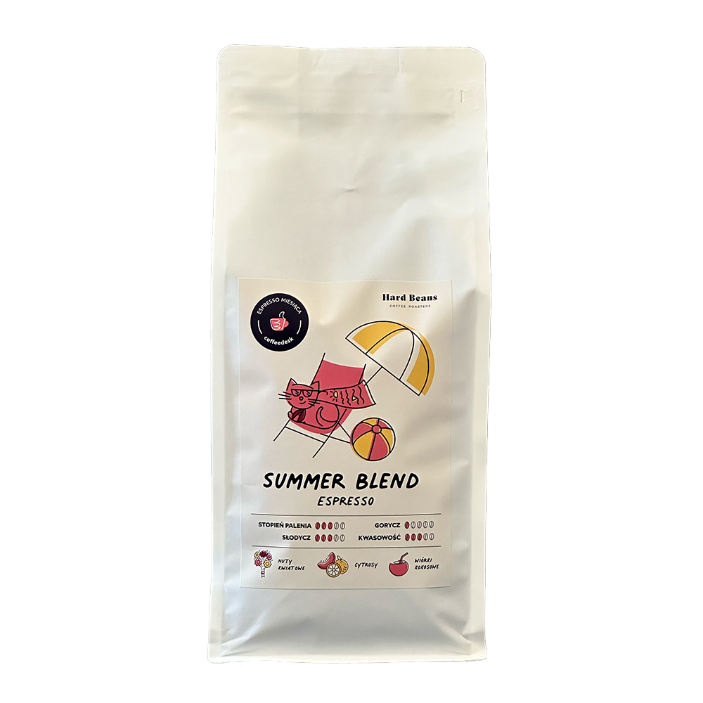 ESPRESSO OF THE MONTH: Hard Beans - Summer Blend Espresso 1 kg