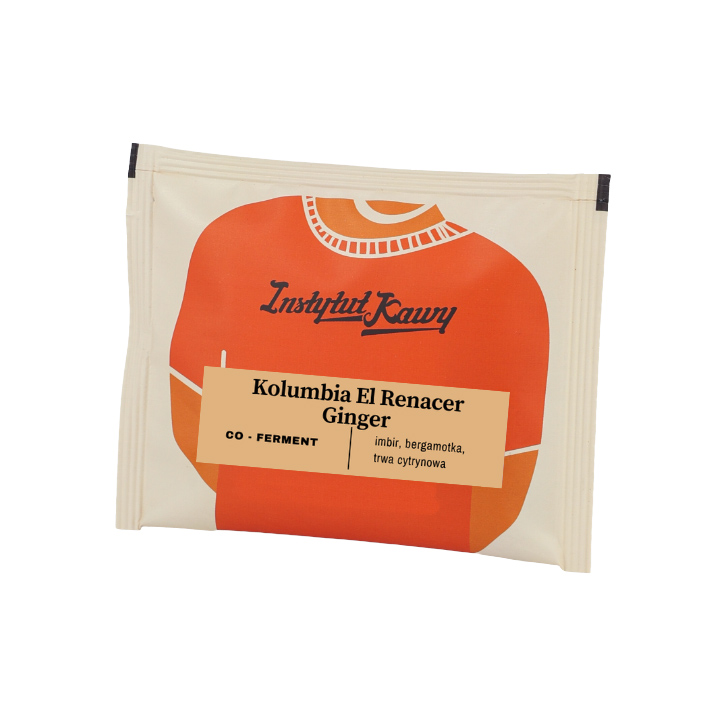 Instytut Kawy - Colombia El Renacer Ginger - 1 Sachet
