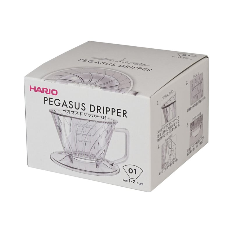 Hario - PEGASUS Dripper 01 Plastic - Transparent