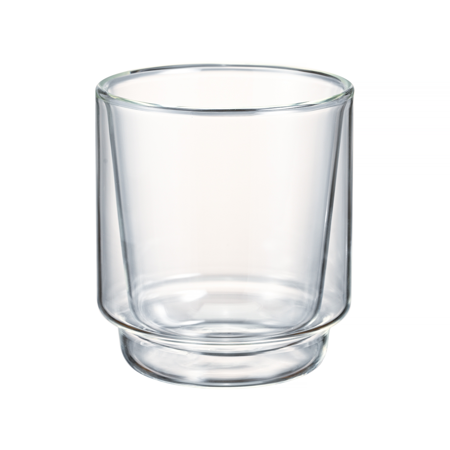 Hario - szklanka do matchy z podwójnymi ściankami 370ml - transparentna