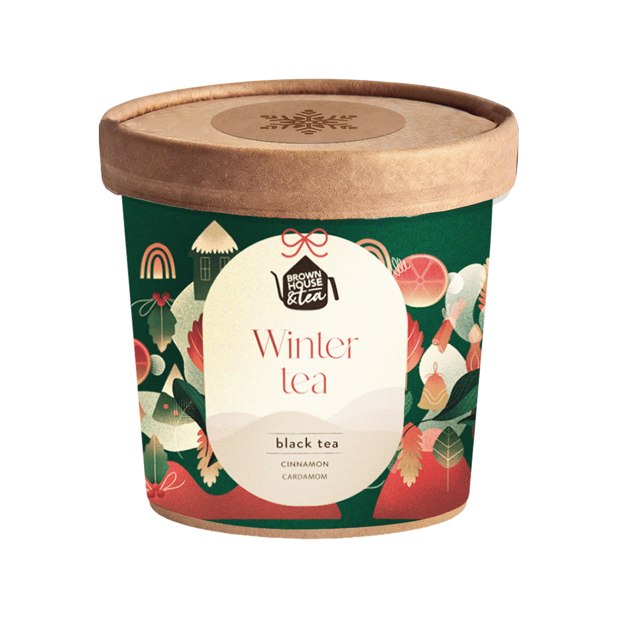 Brown House & Tea - herbata czarna sypana Winter Tea 40 g