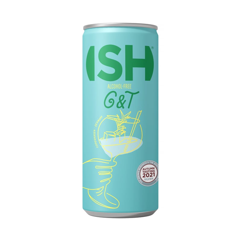 ISH Spirits - G&T - Non-alcoholic Drink 250ml