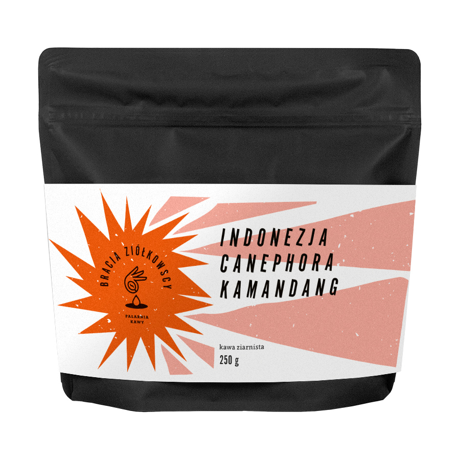 Bracia Ziółkowscy - kawa ziarnista Indonezja Canpehora Kamandang Anaerobic Natural Filter 250 g