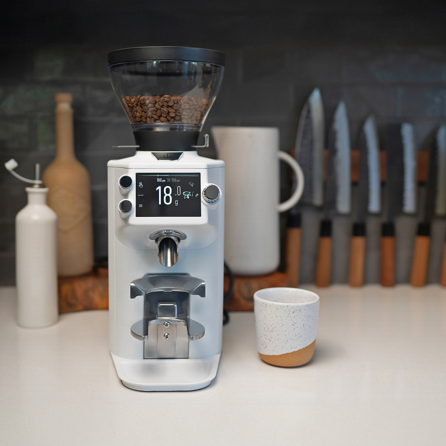 Mahlkönig - Młynek automatyczny E64 WS - biały mat