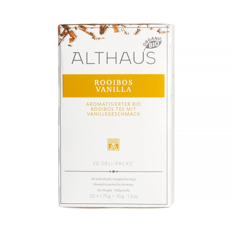 Althaus - Rooibos Vanilla Deli Pack - Herbata 20 saszetek
