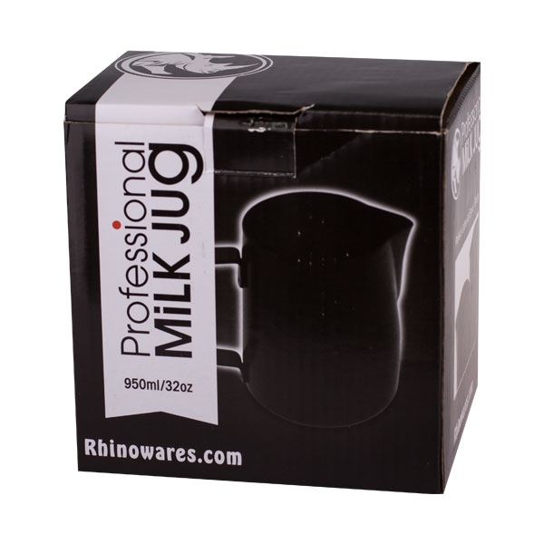 Rhinowares Stealth Milk Pitcher - pitcher black 950 ml