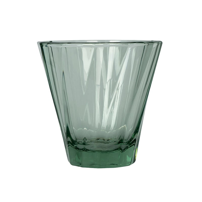 Loveramics - Twisted Cappuccino Glass - Szklanka do Cappuccino 180ml - Green