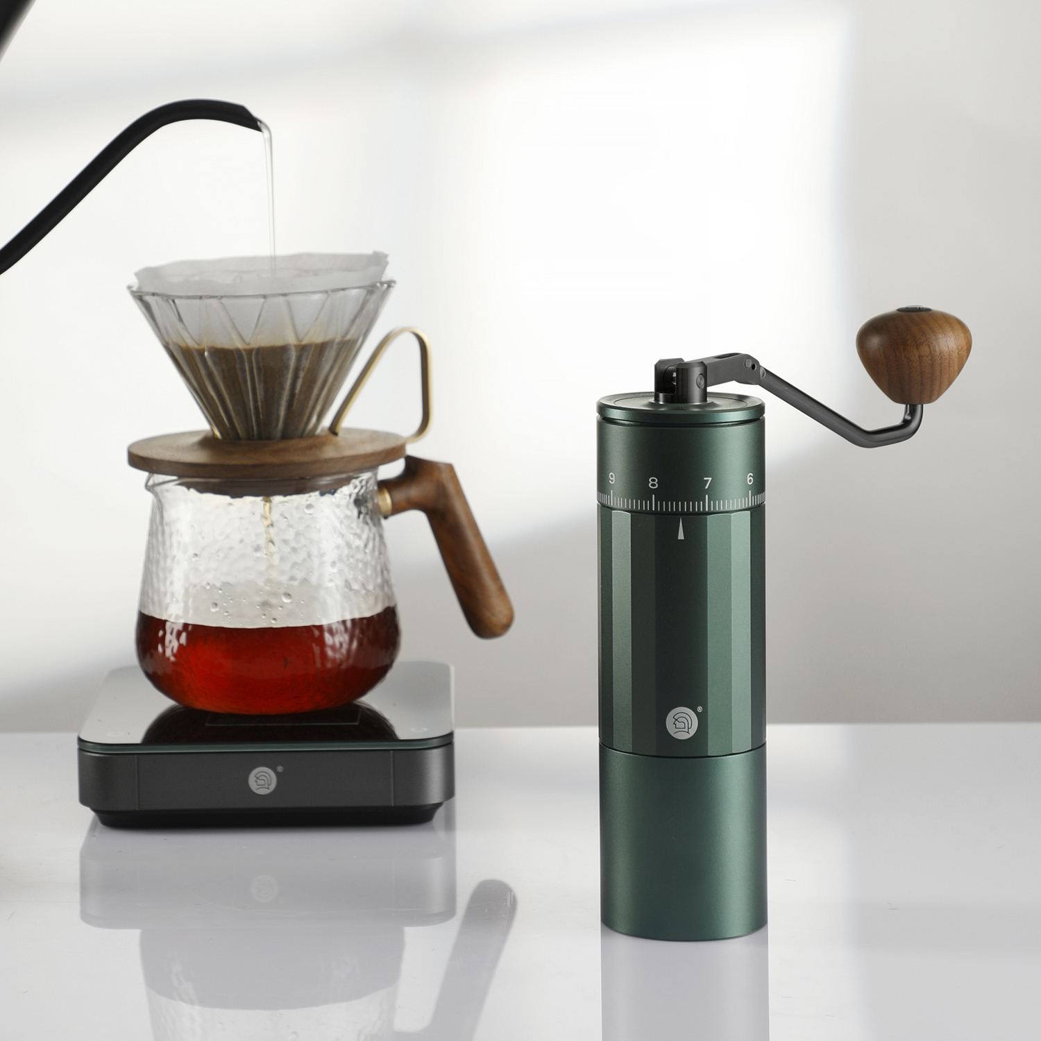 zeroHero - Z5 X-Fold - Młynek ręczny - Zielony