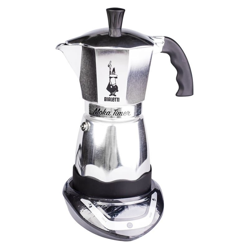 Bialetti Moka Timer 6tz Electric coffee pot Coffeedesk