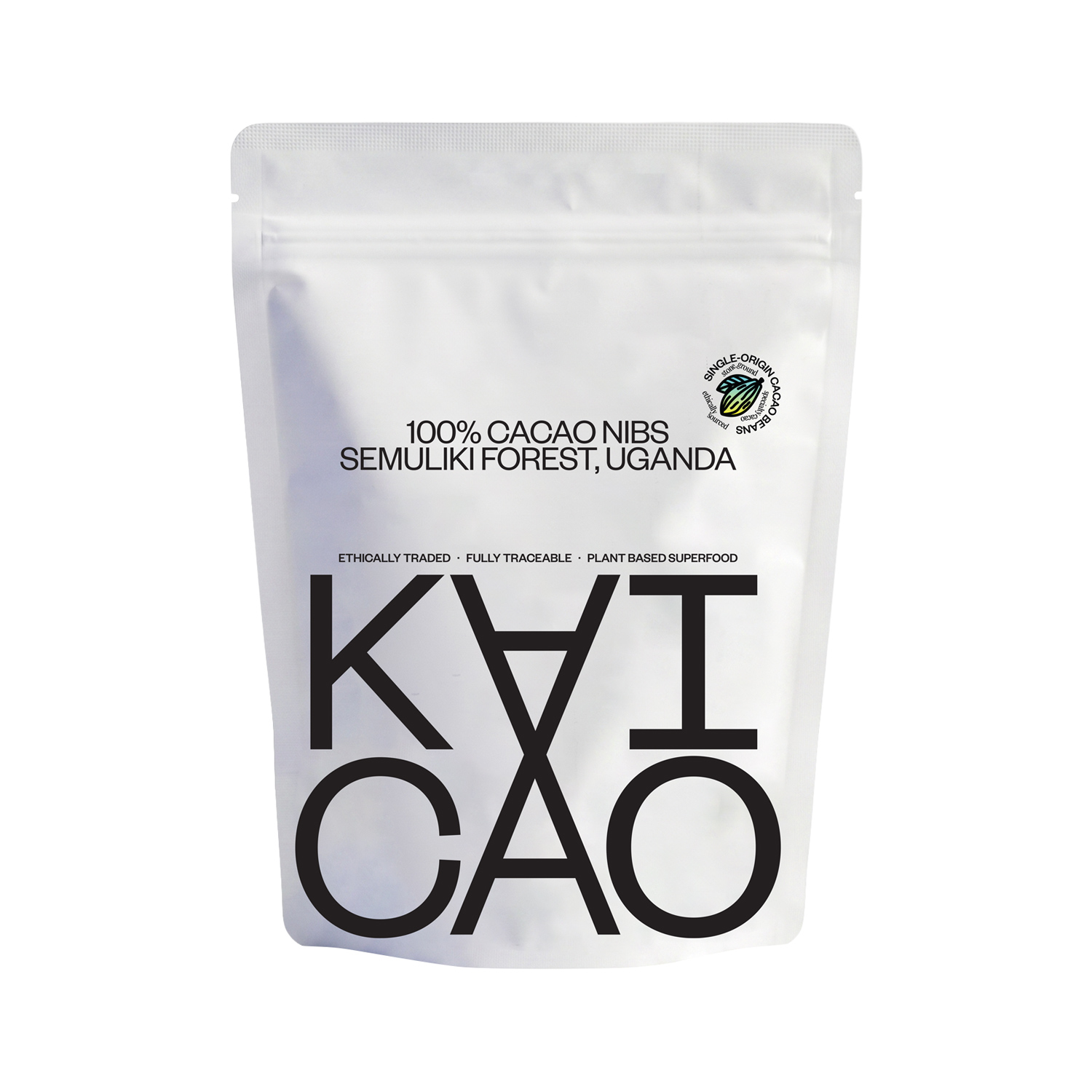 KAICAO - Prażone ziarna kakao 100% 200 g