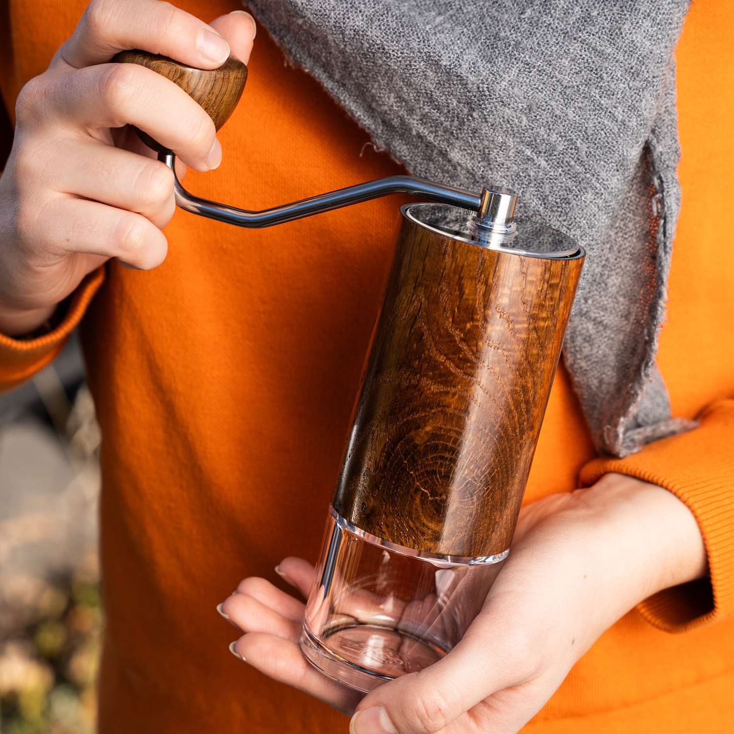 Comandante - Młynek C40 Mk4 Vintage Oak Royal