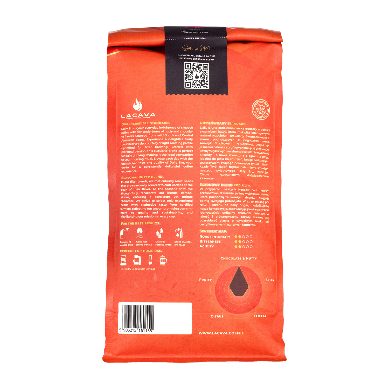 LaCava - Daily BRU Filter 1kg