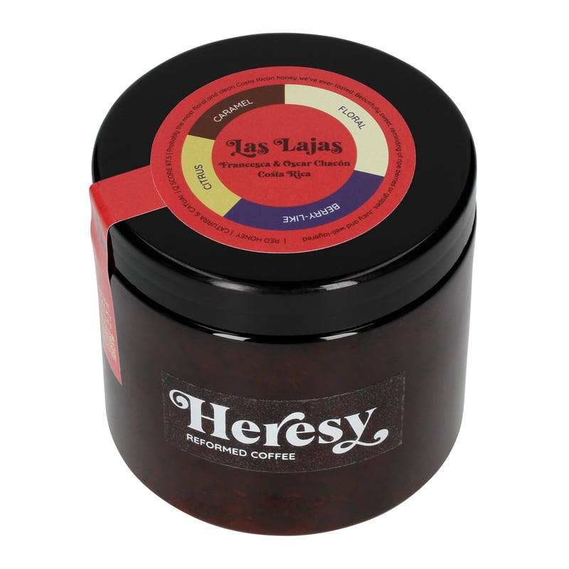Heresy - Kostaryka Las Lajas Red Honey Caturra & Catuai Filter 252g