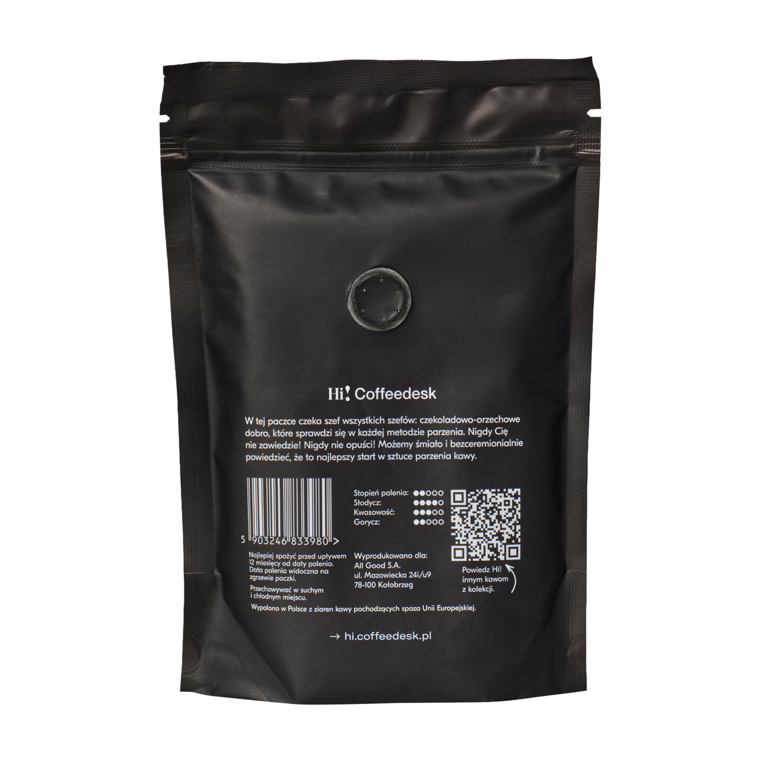 Hi! Coffeedesk - Good Chief Ground Coffee Filter 250 g