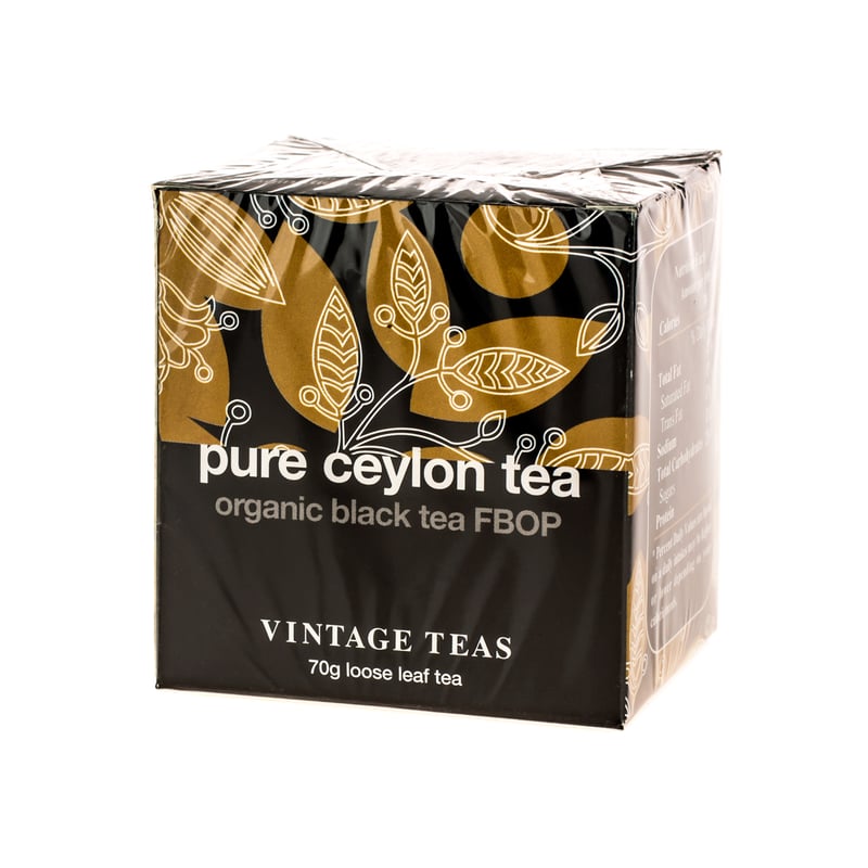 Vintage Teas Pure Ceylon Tea - Black Tea FBOP 70g