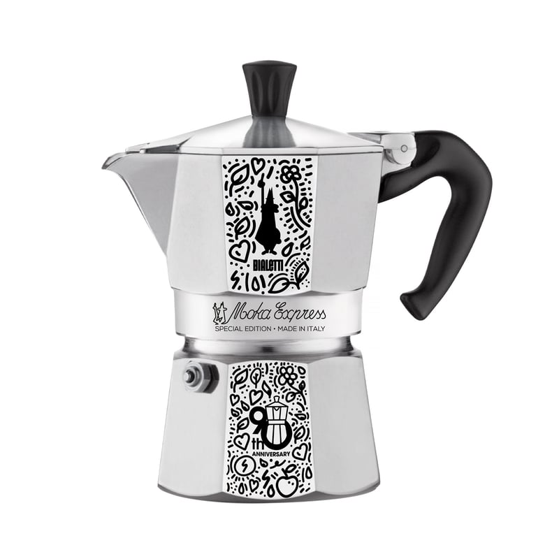 Zestaw kawiarka Bialetti 3tz 90th anniversary + kawa 