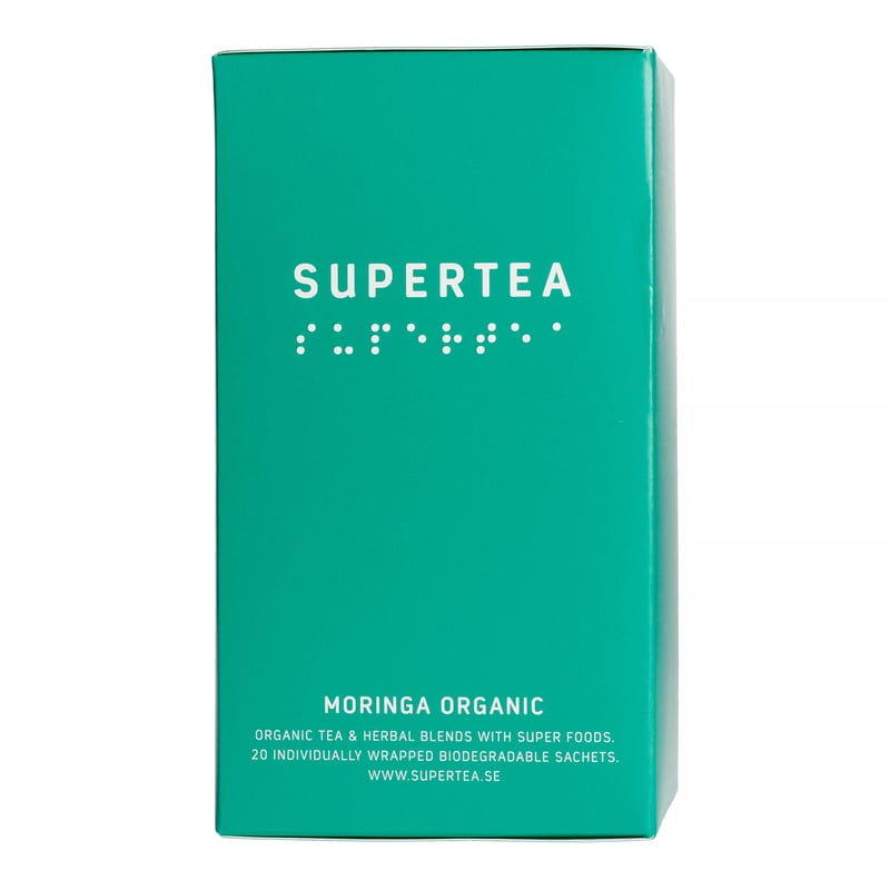 Teministeriet - Supertea Moringa Organic - Herbata 20 Torebek