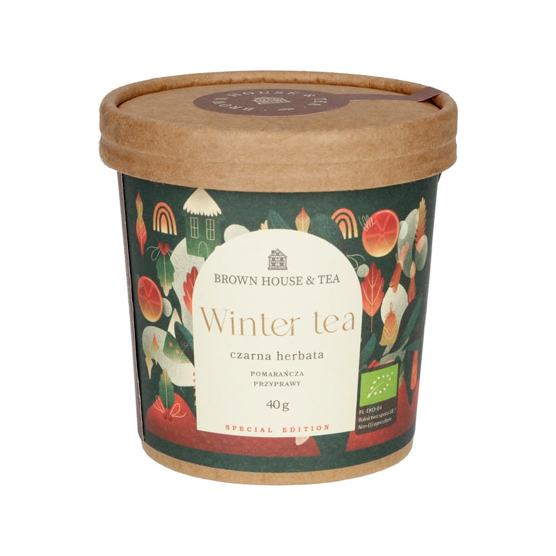 Brown House & Tea - Winter tea - Herbata sypana 40g