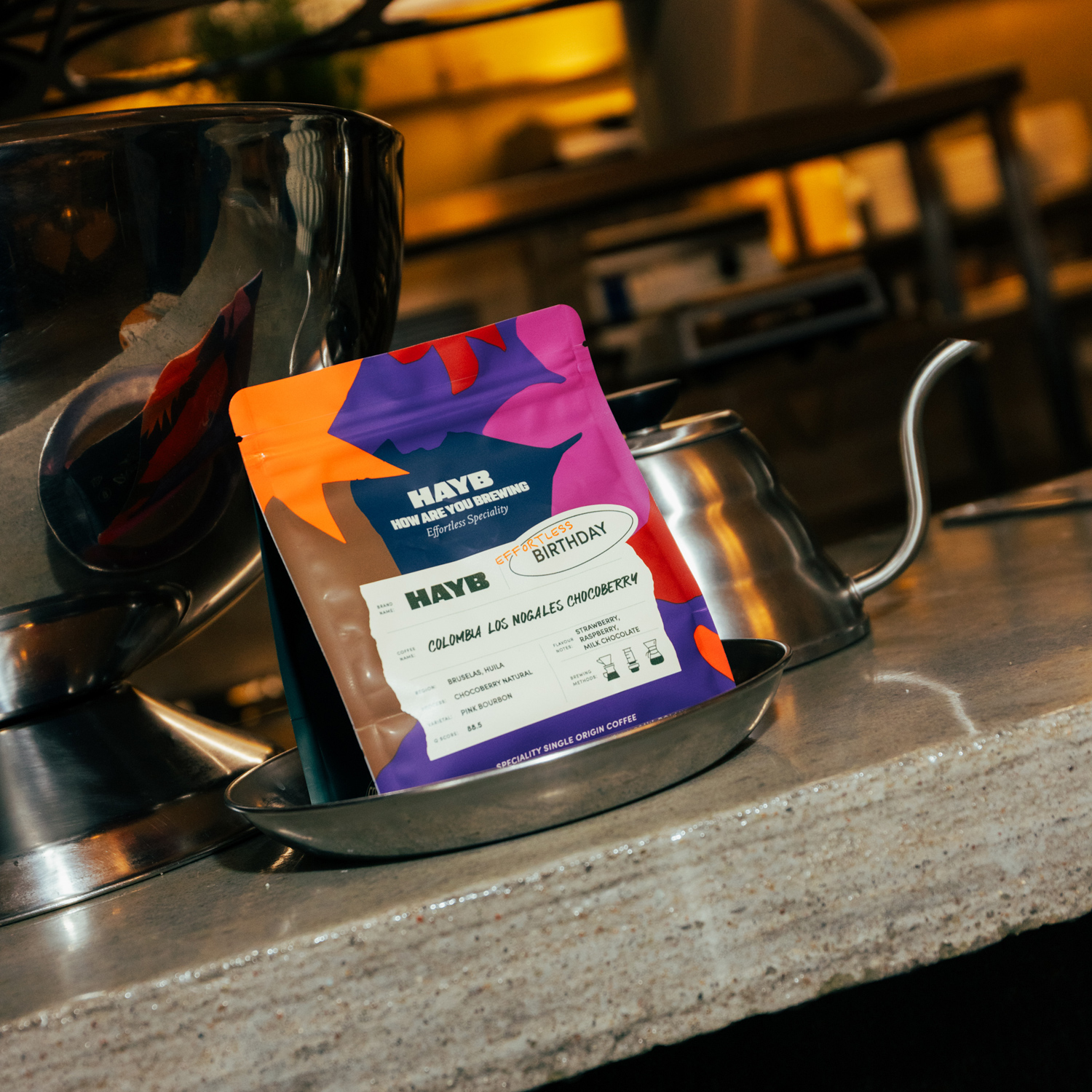HAYB - Birthday Coffee Colombia Los Nogales Chocoberry Natural Filter 250 g