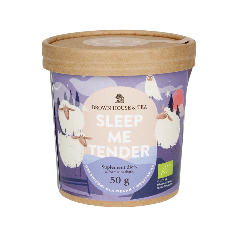 Brown House & Tea - Sleep Me Tender - Suplement diety 50g
