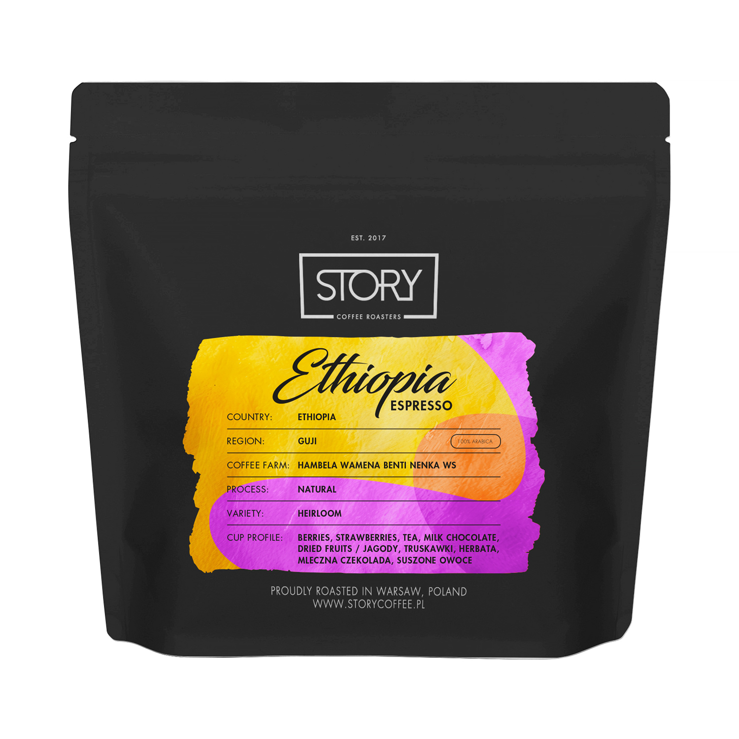 Story Coffee Roasters - Ethiopia Guji Natural Espresso 250g