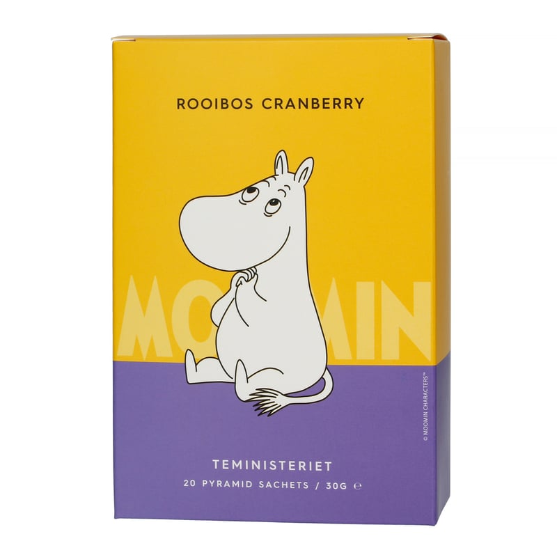 Teministeriet - Moomin Rooibos Cranberry - 20 Tea Bags