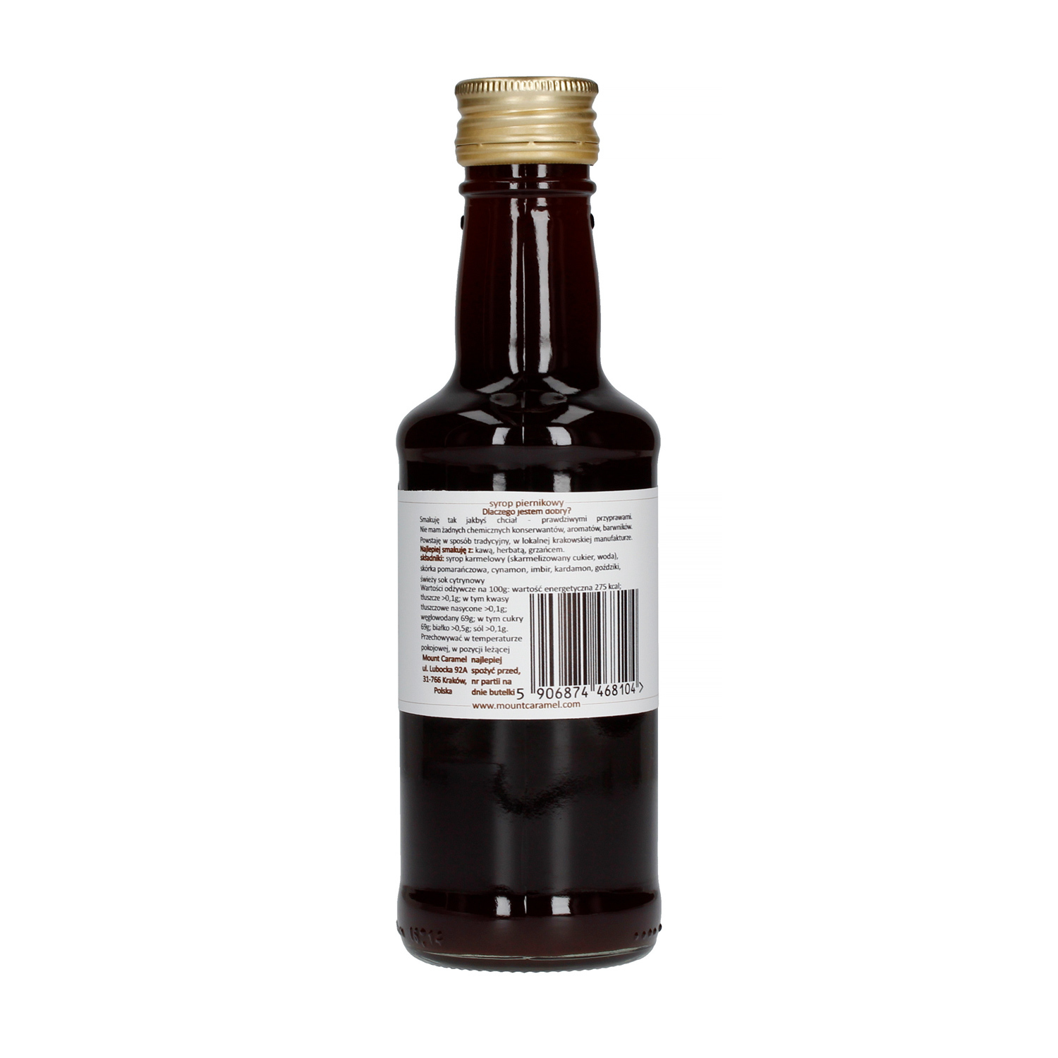 Mount Caramel Dobry Syrop - Piernikowy 200 ml