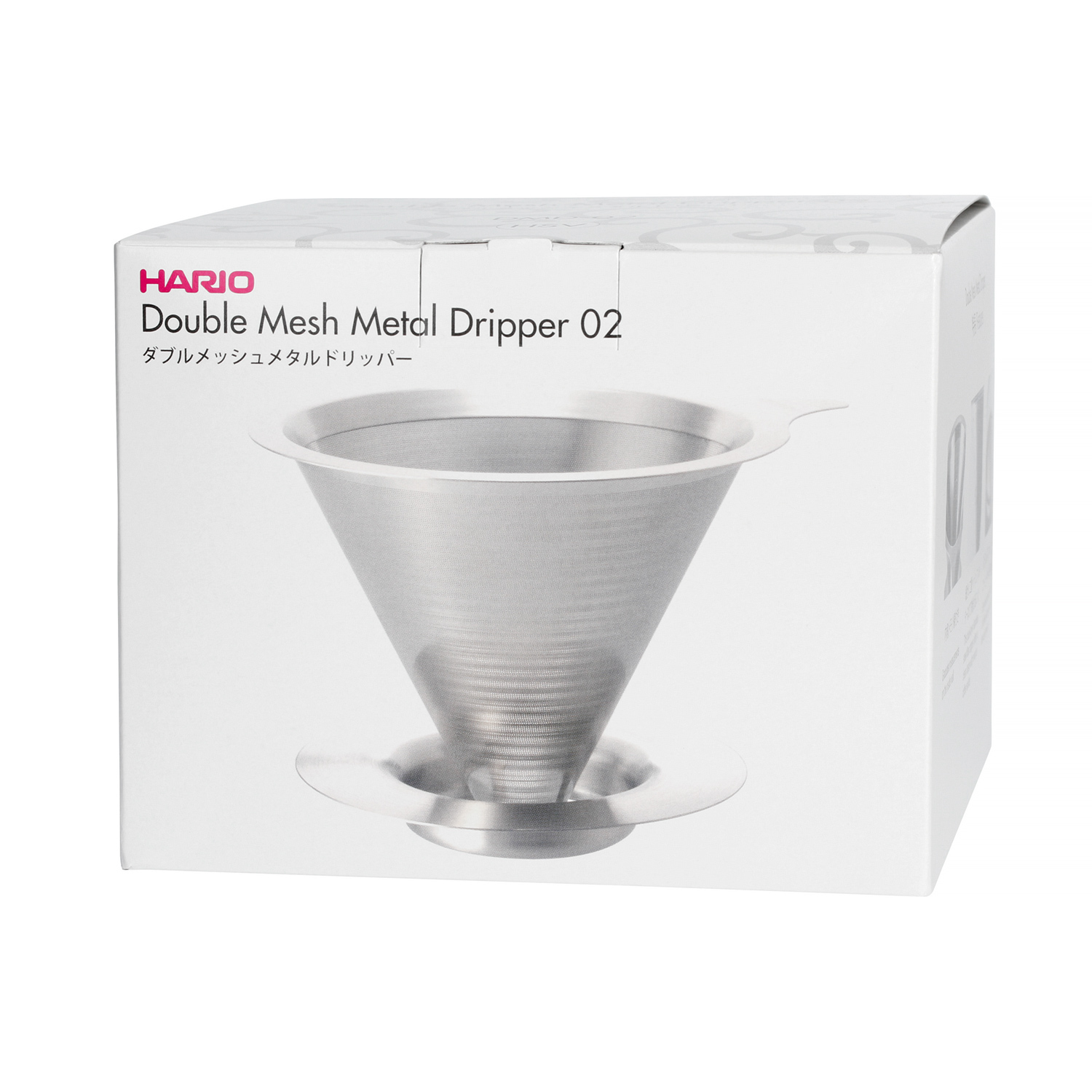 Hario metalowy Drip V60-02 z podstawką