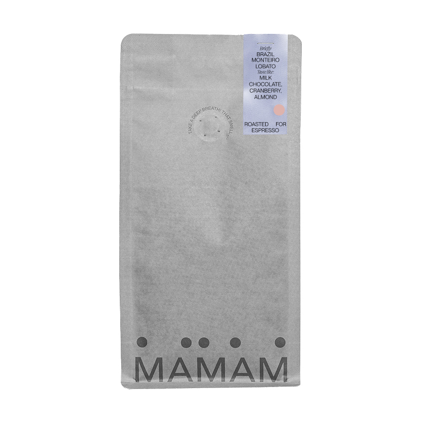 MAMAM - Brazil Sao Paulo Monteiro Lobato Natural Espresso 250g