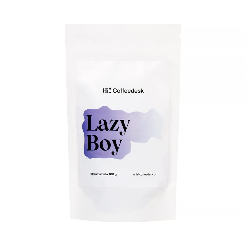 Hi! Coffeedesk - Lazy Boy Decaf Kawa bezkofeinowa Omniroast 100g (outlet)