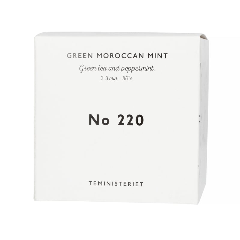 Teministeriet - 220 Green Moroccan Mint - Herbata Sypana 100g - Opakowanie Uzupełniające