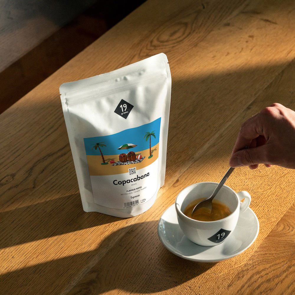 19grams - kawa ziarnista Brazylia Copacabana Natural Espresso 250 g