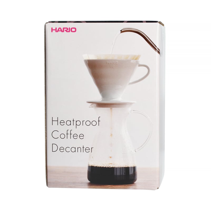 Hario Heatproof Decanter 600ml - Hot Drink Carafe - Coffeedesk