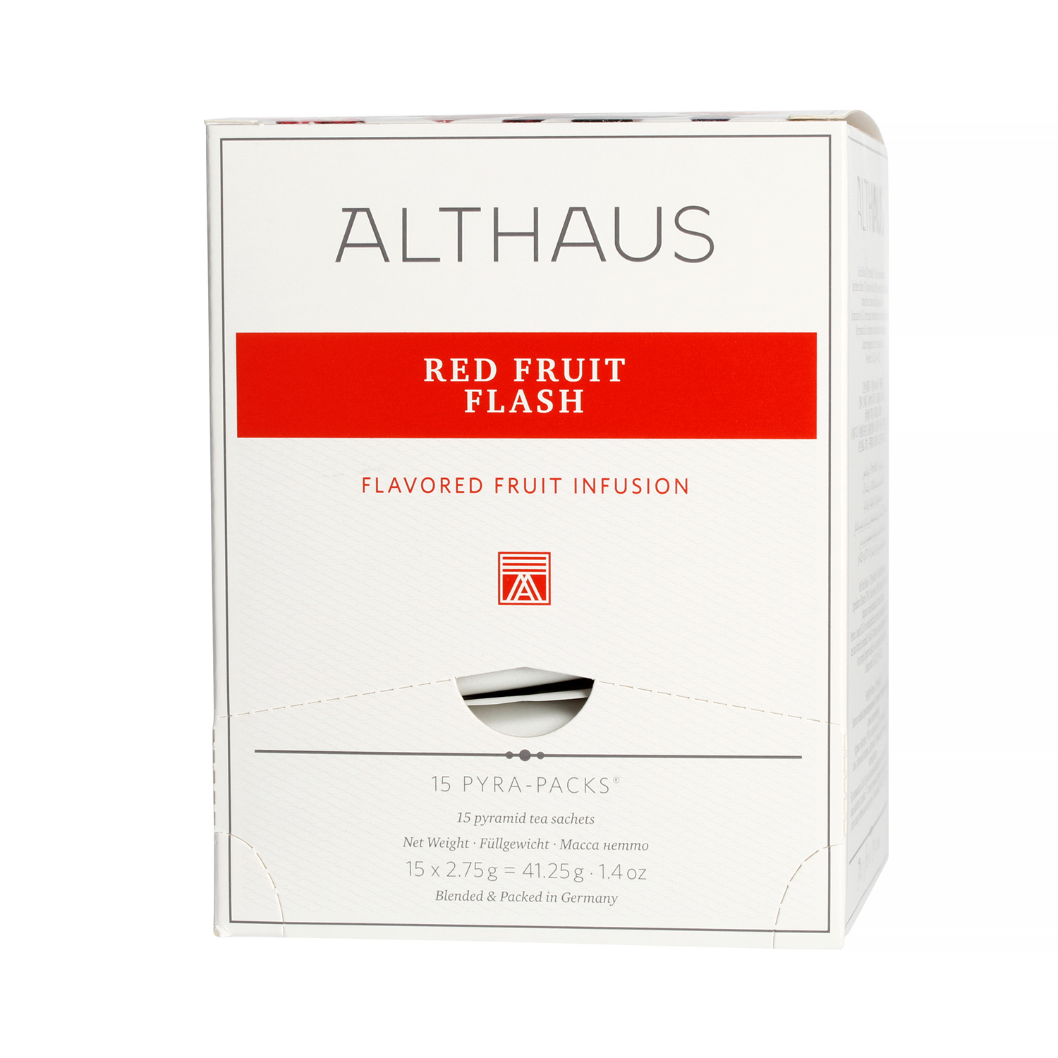 Althaus - Red Fruit Flash Pyra Pack - 15 Tea Pyramids