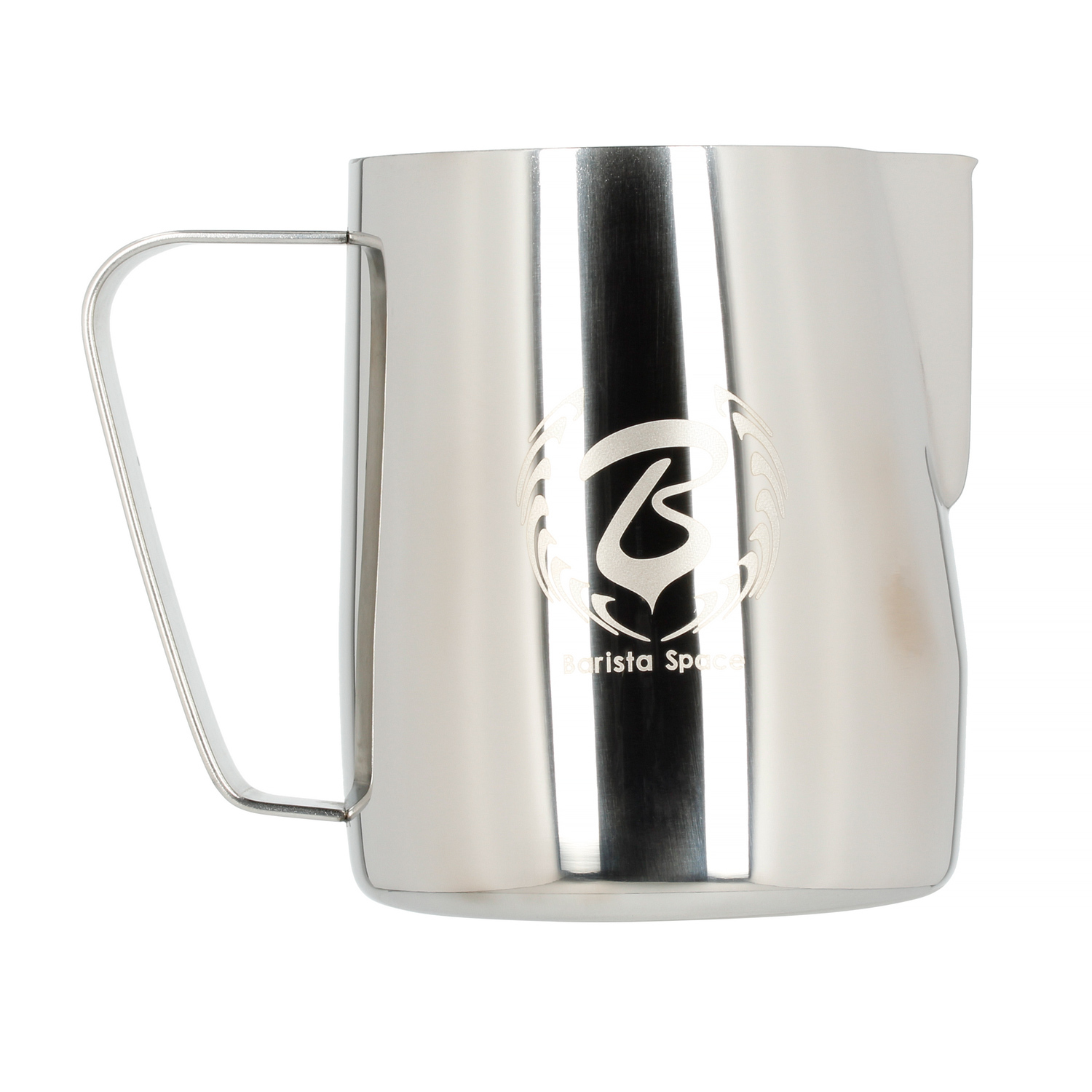 Barista Space - 600 ml Polished Silver Milk Jug