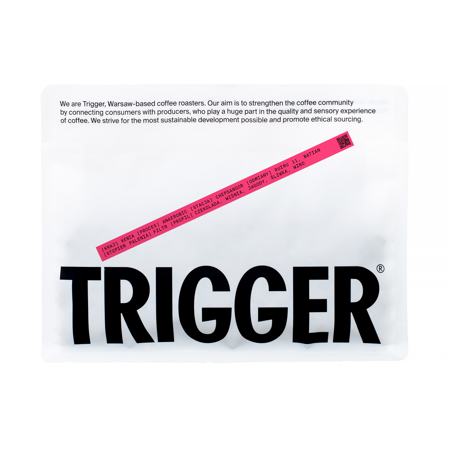 Trigger -  Kenia Chepsangor Anaerobic Filter - kawa ziarnista 250 g