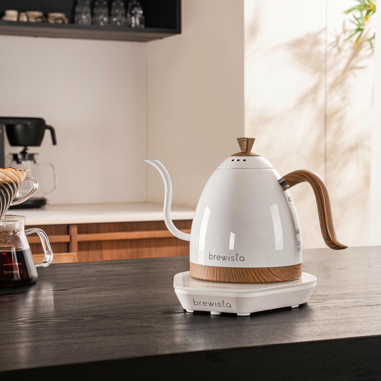 Brewista - Artisan Variable Temperature Kettle Perłowa Biel 1l - Czajnik elektryczny