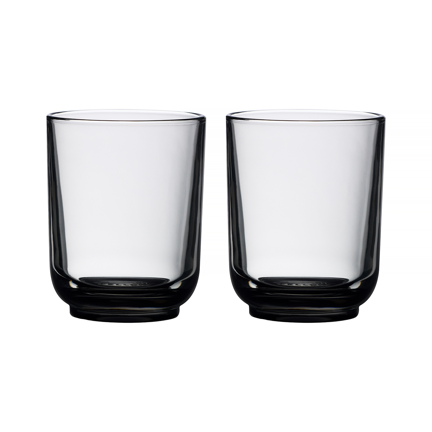 Fellow - zestaw dwóch szklanek Pirch Latte 320 ml - Szary