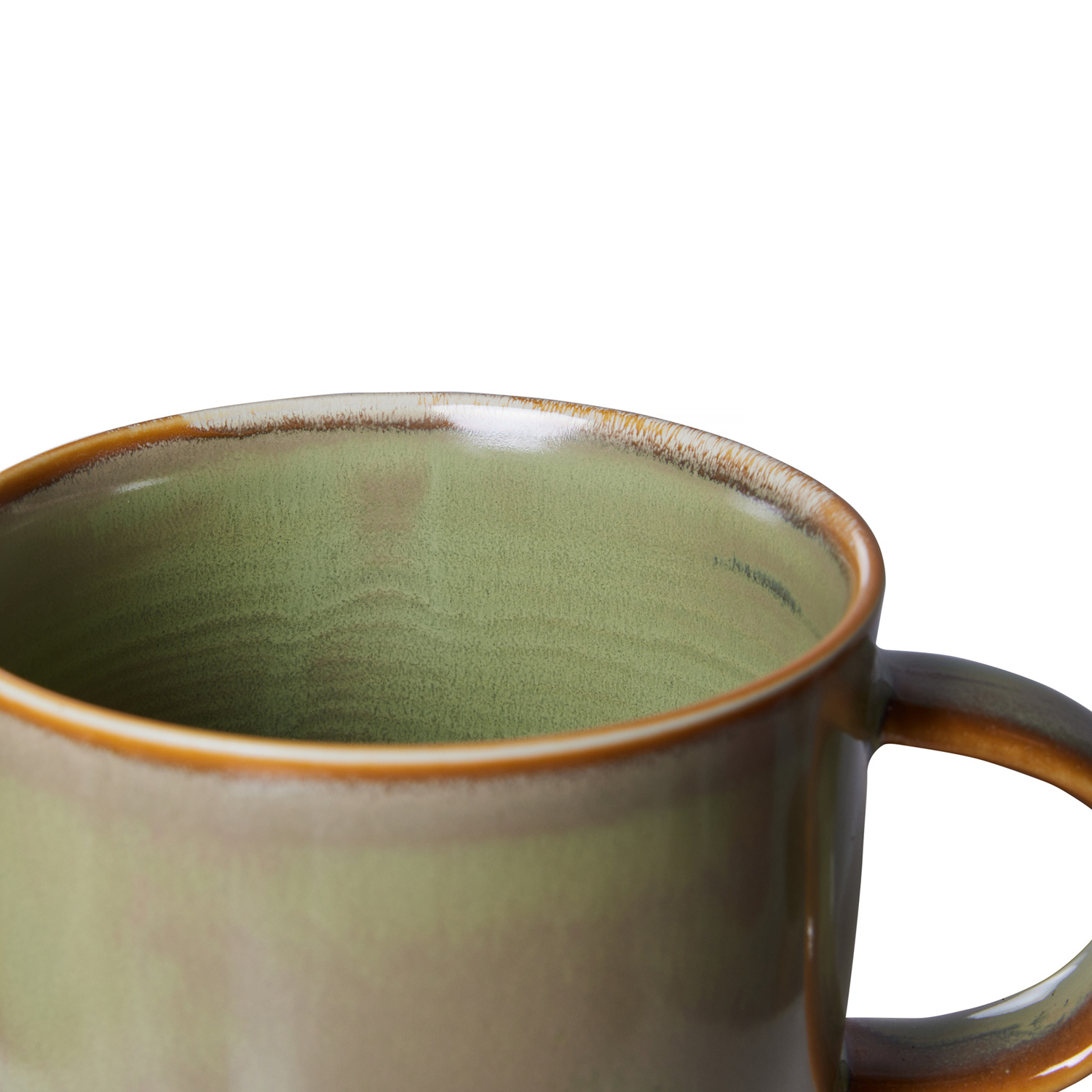 HKliving - Chef Ceramic Mug Moss Green 320ml