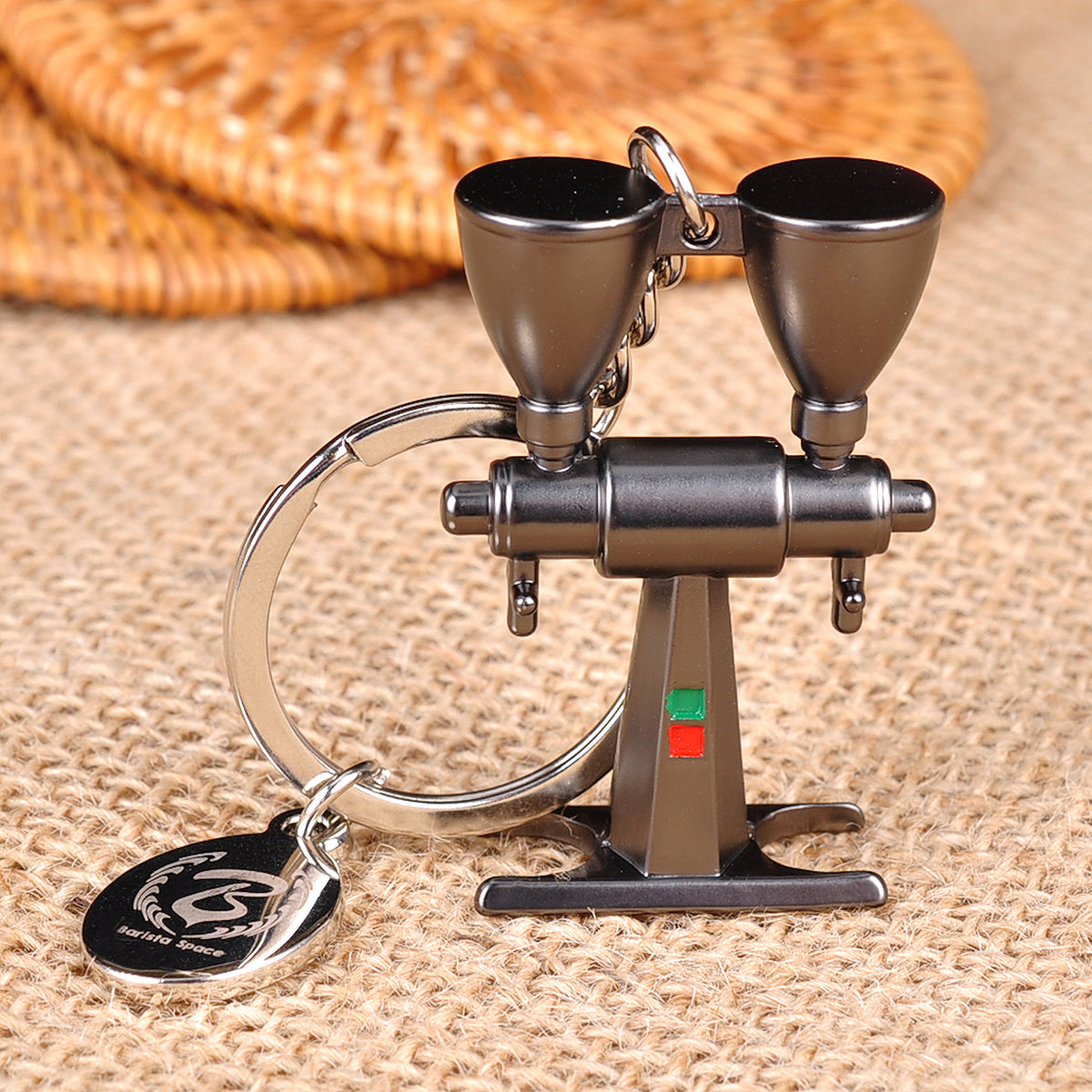 Barista Space - Grinder Keychain